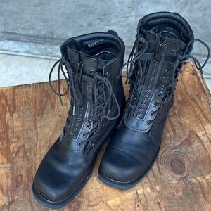 8" Firefighting Station Duty Boots, Size 8.5 EEE